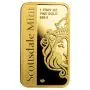 1 oz Archangel Michael Gold Bar - In Assay