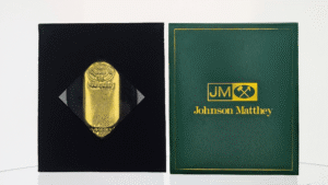 10 oz Johnson Matthey Gold Bar (New)