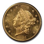 1874-CC $20 Liberty Gold Double Eagle MS-61 PCGS