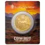 1 oz Scottsdale Mint Cowboy Gold Round