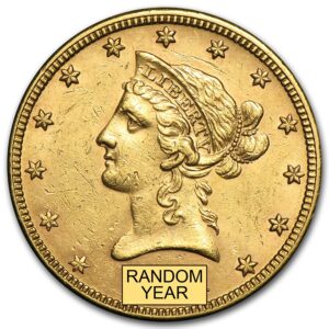 $10 Liberty Gold Eagle AU (Random Year)