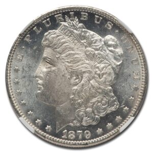 1879-S Morgan Dollar Rev of 78 MS-62 NGC (Top-100)