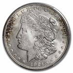 1921-D Morgan Silver Dollar MS-65 PCGS