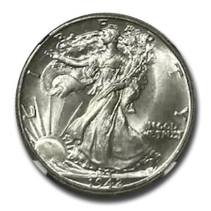 1942 Walking Liberty Half Dollar MS-67 NGC CAC