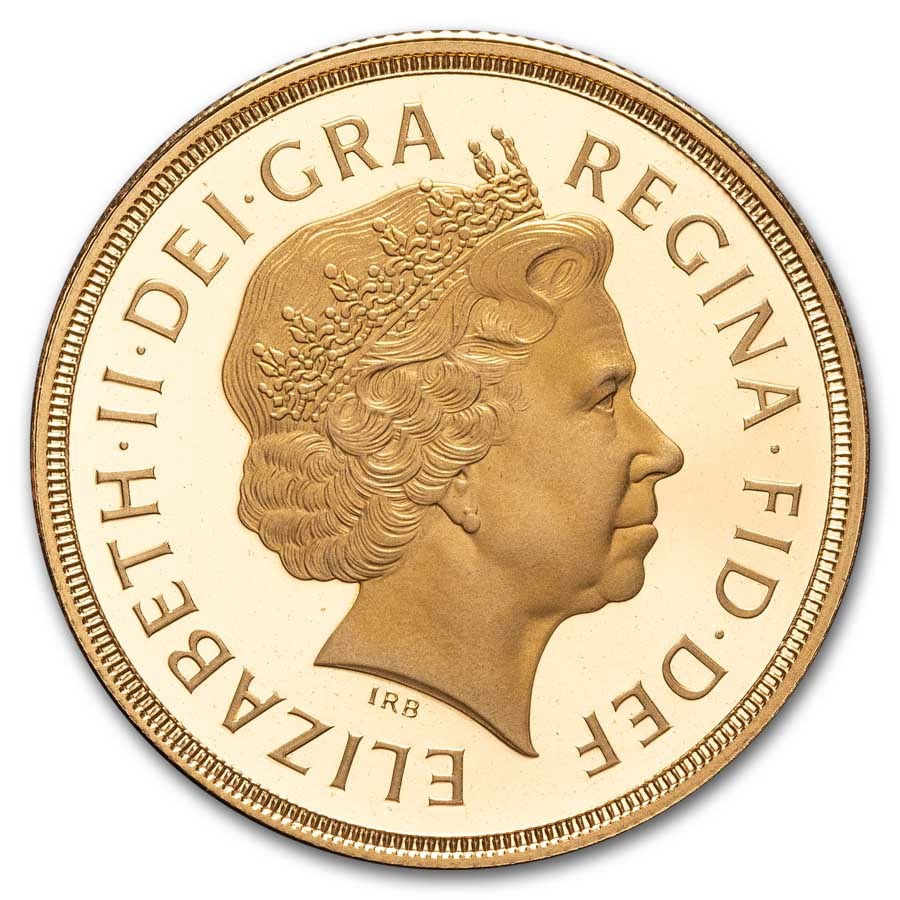 2004 Great Britain Gold £2 Double Sovereign Elizabeth II Proof