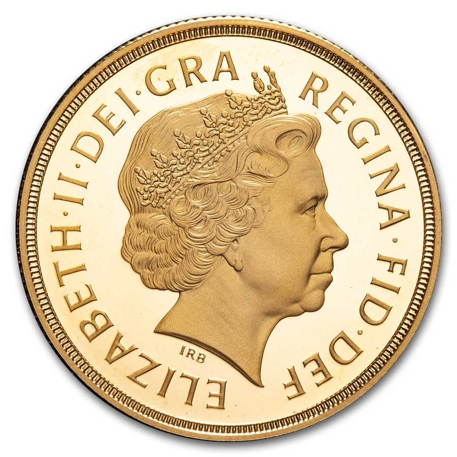 2007 Great Britain Gold £2 Double Sovereign Elizabeth II Proof