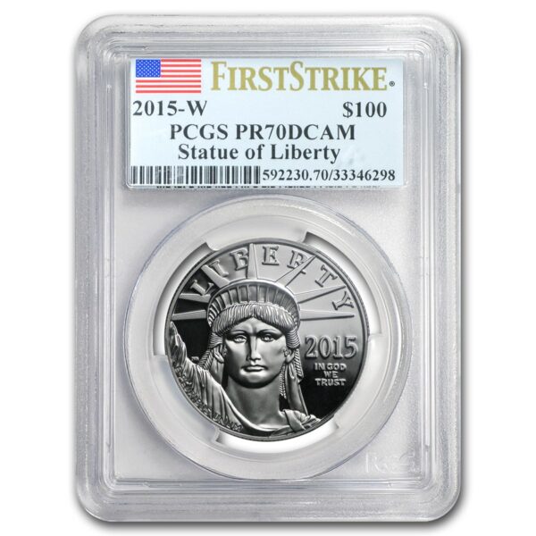 2015-W 1 oz Proof American Platinum Eagle PR-70 PCGS