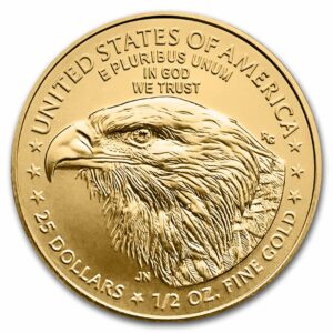 2024 1/2 oz American Gold Eagle Coin BU