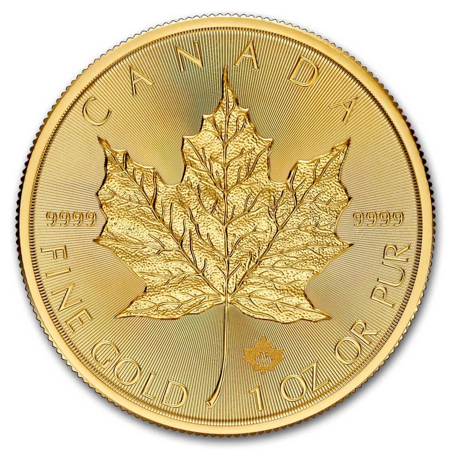 2025 Canada 1 oz Gold Maple Leaf BU