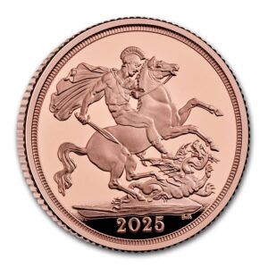 2025 Great Britain Gold Sovereign Proof Coin (Last Rose Gold)