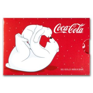 5 gram Gold Bar - PAMP Coca-Cola® Polar Bear BEST