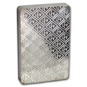 100 oz Silver Bar - Geiger (Security Line Series/Scruffy)