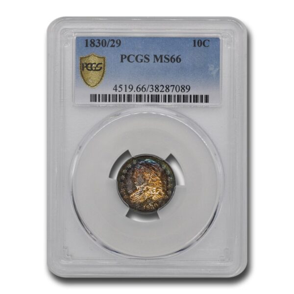 1830/29 Capped Bust Dime MS-66 PCGS