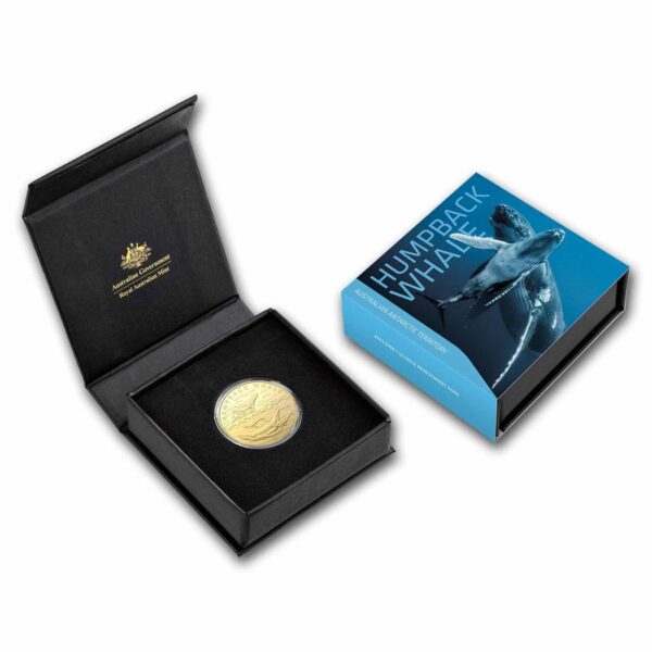 2023 Australia 1 oz Gold $100 Humpback Whale BU (w/COA)