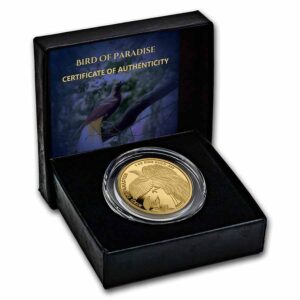 2023 Papua New Guinea 1 oz Gold Bird Of Paradise BU