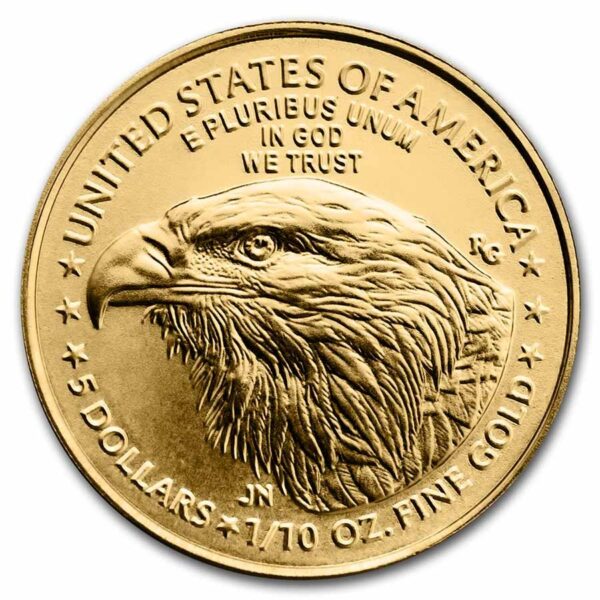 1/10 oz American Gold Eagle Coin BU (Random Year)