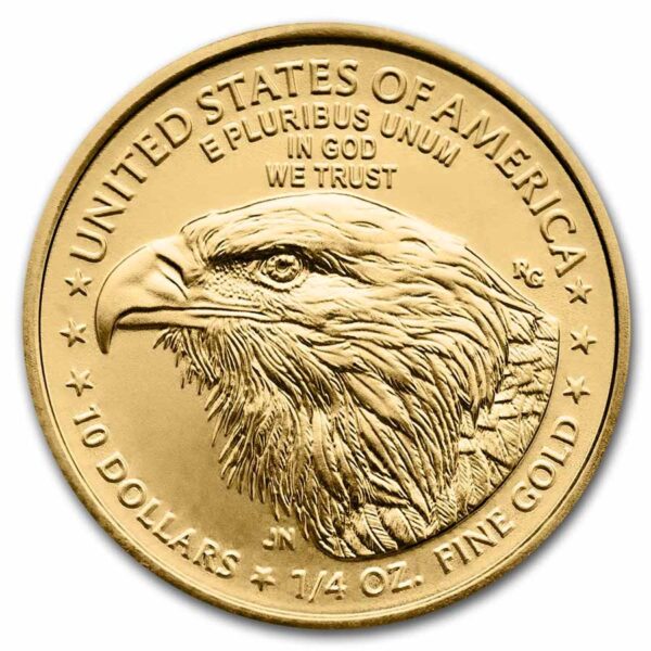 1/4 oz American Gold Eagle Coin BU (Random Year)