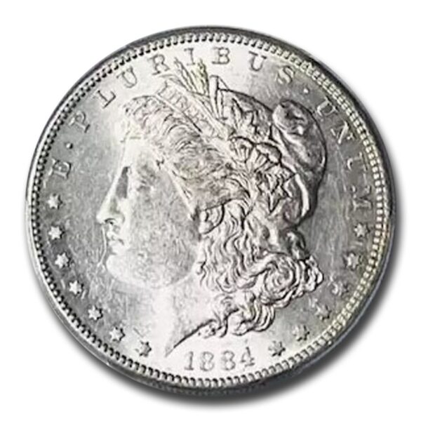 1884-S Morgan Dollar AU-58 PCGS