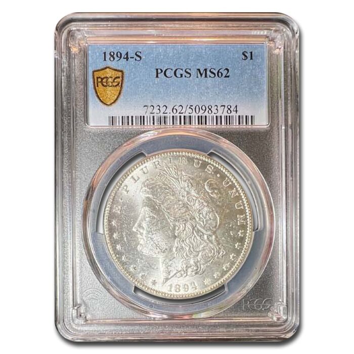 1894-S Morgan Dollar MS-62 PCGS