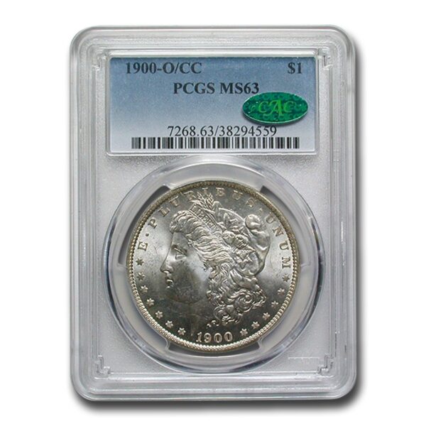 1900-O/CC Morgan Dollar MS-63 PCGS CAC