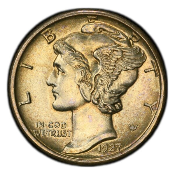 1927-D Mercury Dime MS-64 PCGS (FB)