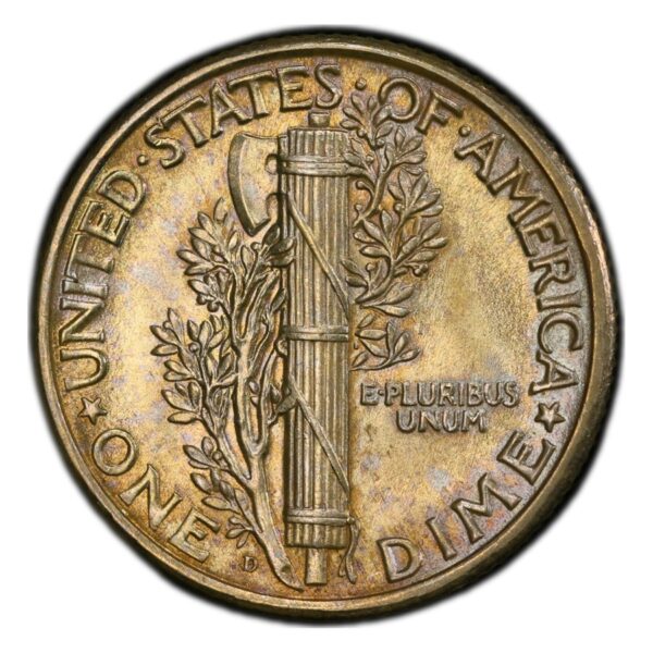 1927-D Mercury Dime MS-64 PCGS (FB)