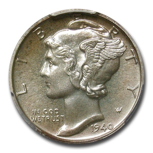 1940 Mercury Dime PR-68 PCGS