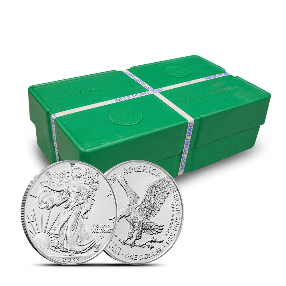 2022 Silver Eagle Monster Box - 500 Coins